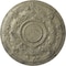 Ekena Millwork Darnay Ceiling Medallion (Fits Canopies up to 7 1/4"), 29 1/4"OD x 2"P, Castle Stone Crackle CM29DACSC - alternate 1